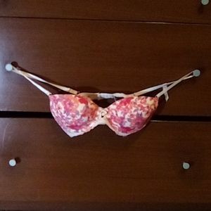 A Brand New Bra. Daisy Fuentes, Colored Flowers, Push Up